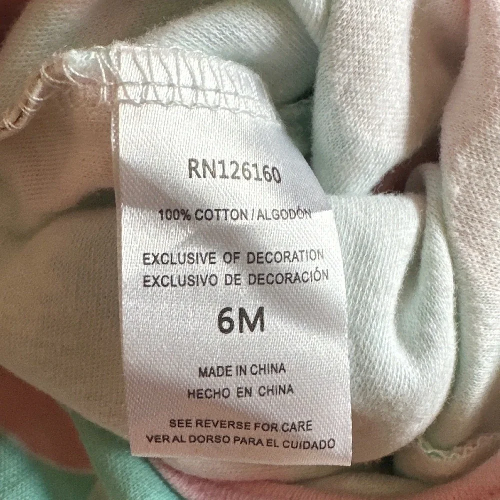 Betsey Johnson Baby 6M Footed Pajamas‎ Mermaid Print Sleeper One Piece